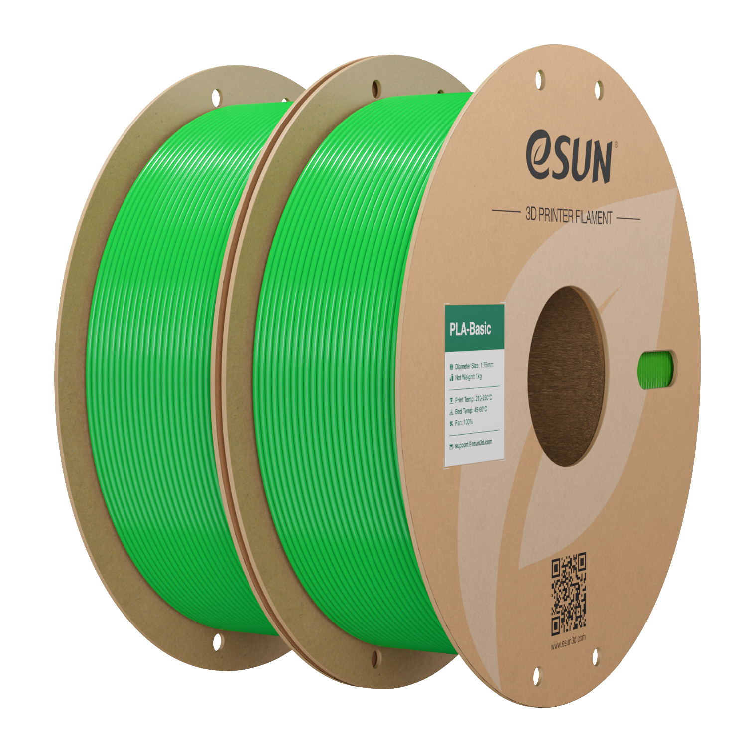 2KG/Bundle eSUN PLA Basic 3D Printer FIlament 1.75mm High Speed PLA for Printing