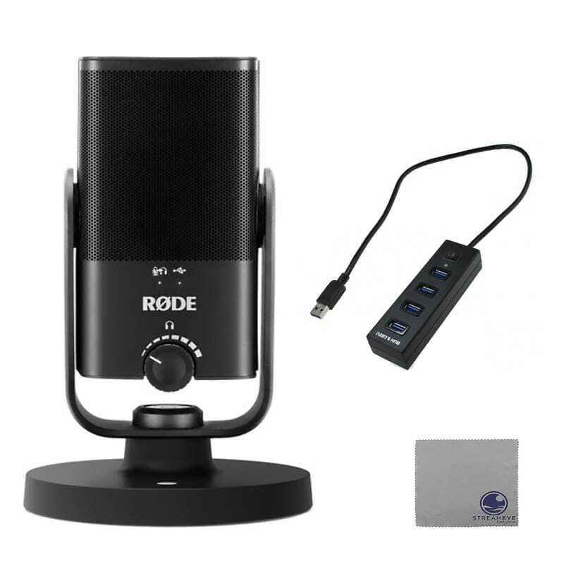 Rode NT-USB Mini Bundle + 4-Port USB 3.0 Hub