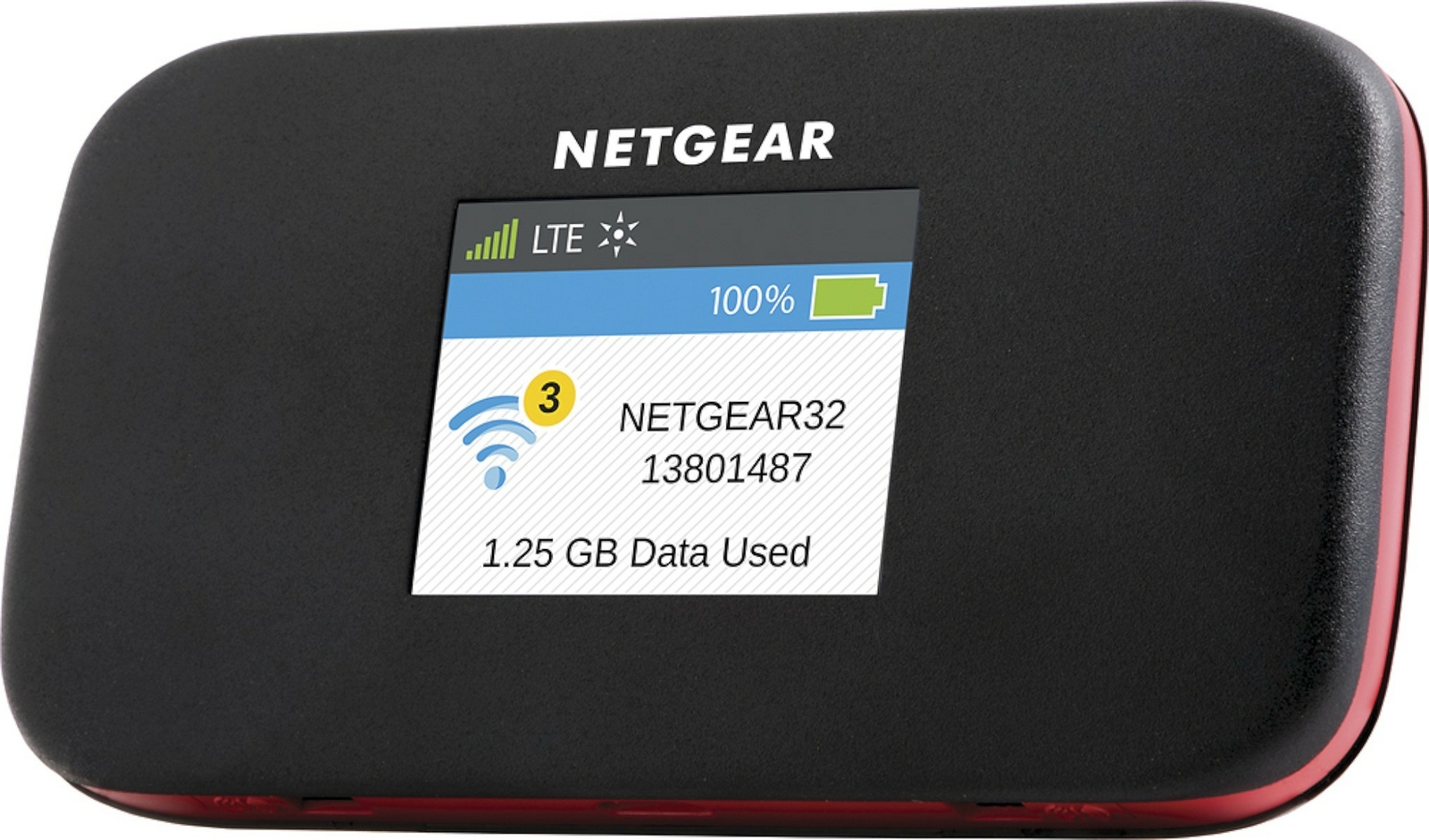 NEW Netgear Around Town Air Card 4G LTE Prepaid Mobile Hotspot black