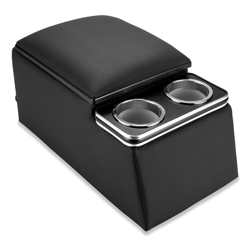 Universal Truck Seat/Bench Contractor Center Console with Cup FSX02-BK 