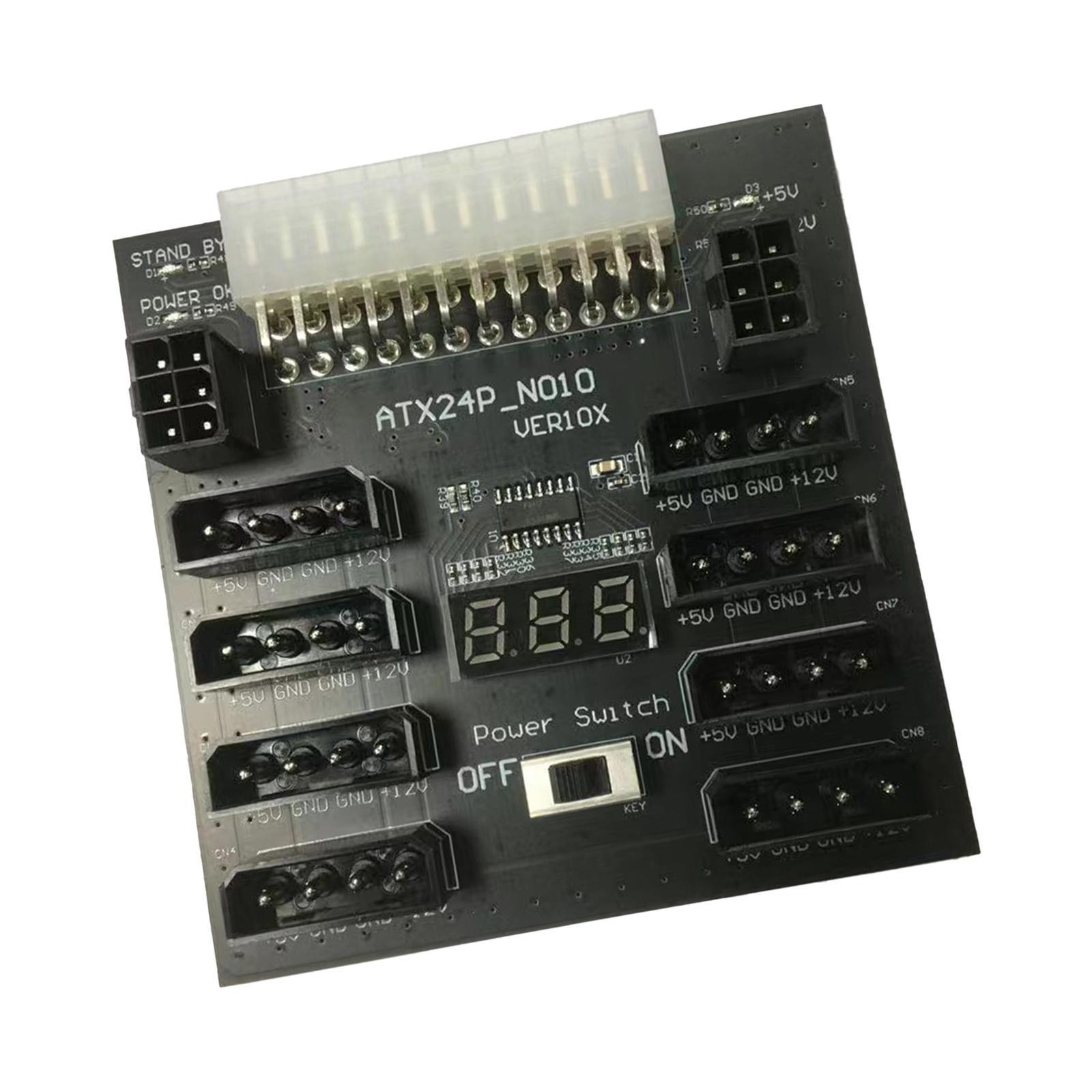 ATX Server Power Board Professional High Performance ATX 24Pin Power Easy to Use