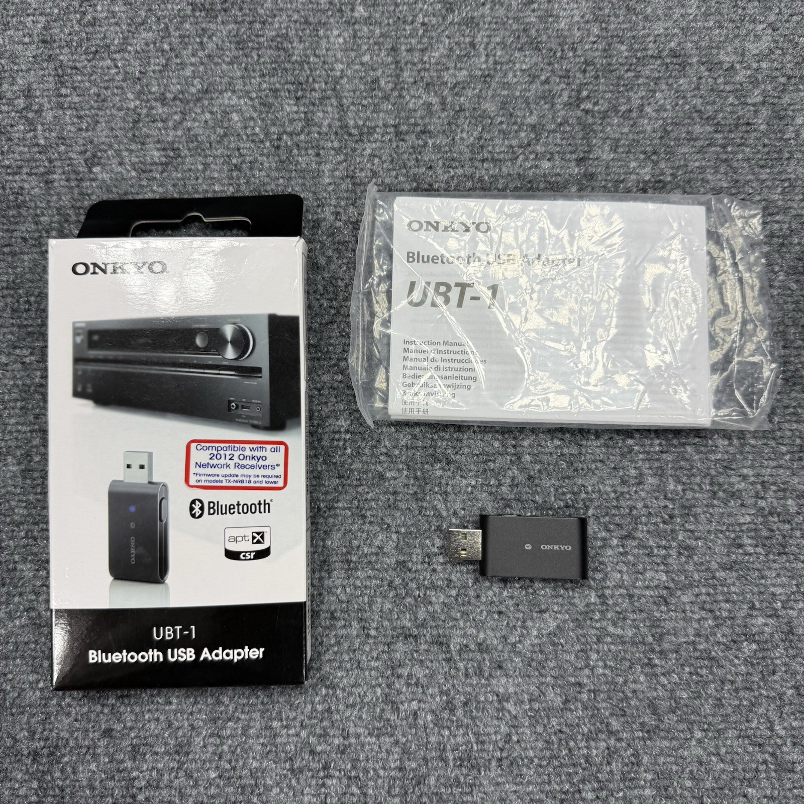 Onkyo UBT-1 Bluetooth USB Adapter Receiver Compatible