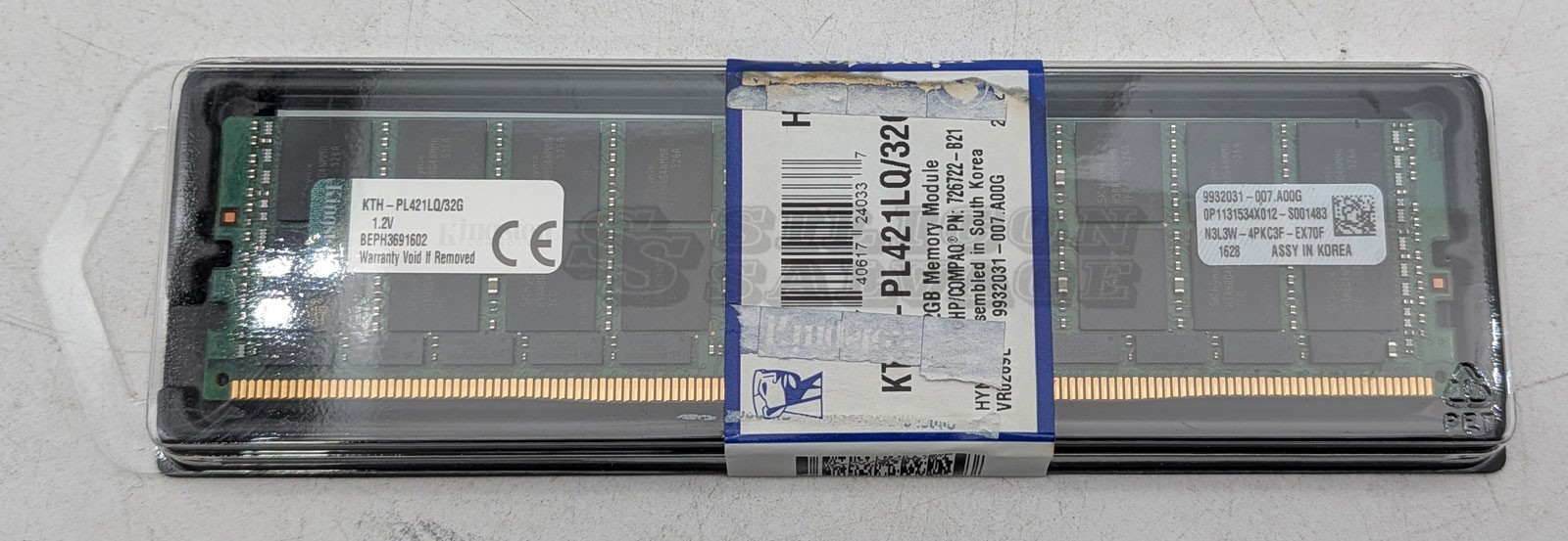 HP 32GB DDR4 PC4-2133P-R Server Memory RAM RDIMM 726722-B21 Kingston