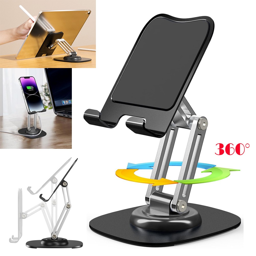 Adjustable Universal Tablet Stand Desk Holder Mount For Cell Phone iPad iPhone