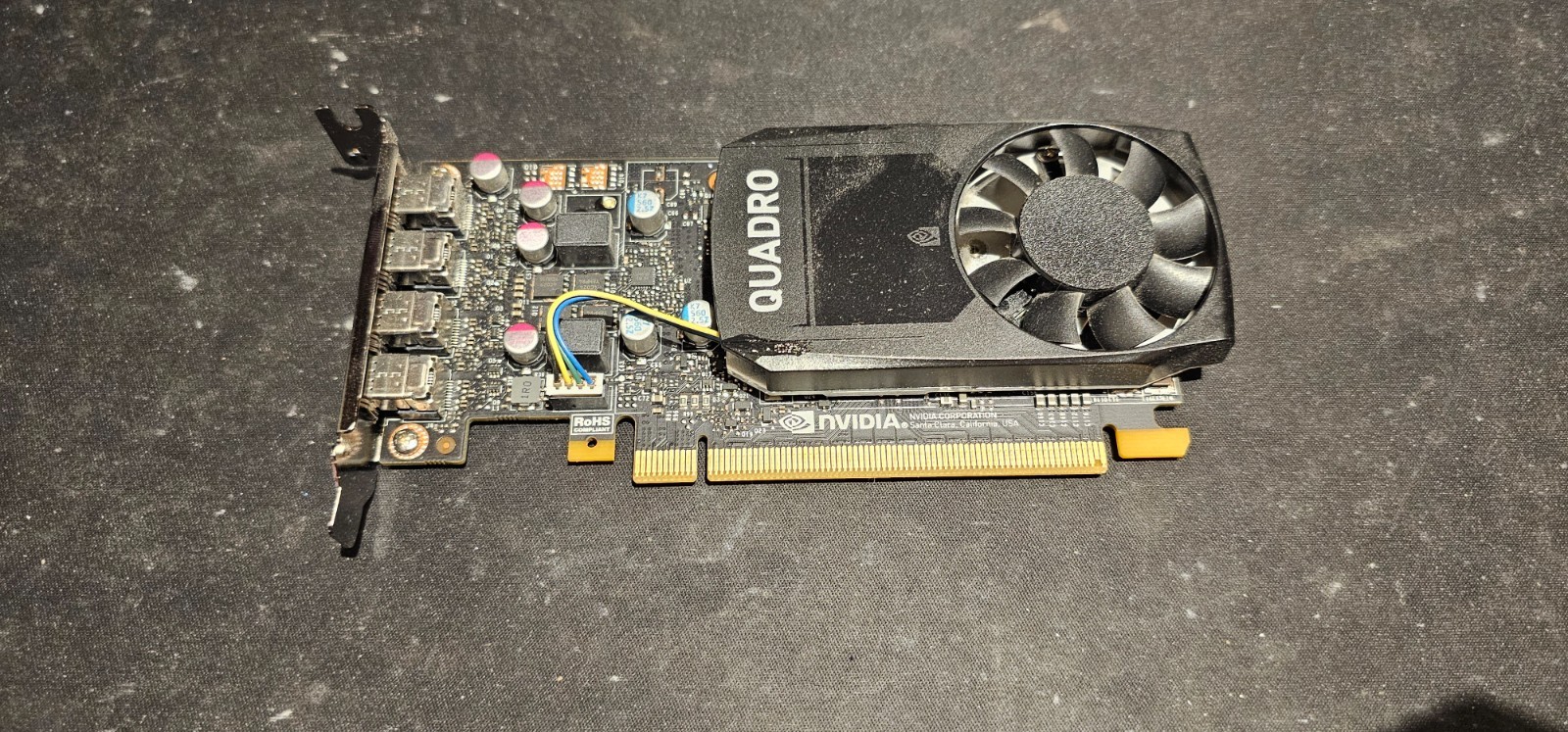 Nvidia Quadro P620 2GB GDDR5 4x Mini-DisplayPort PCIe Video Graphics Card
