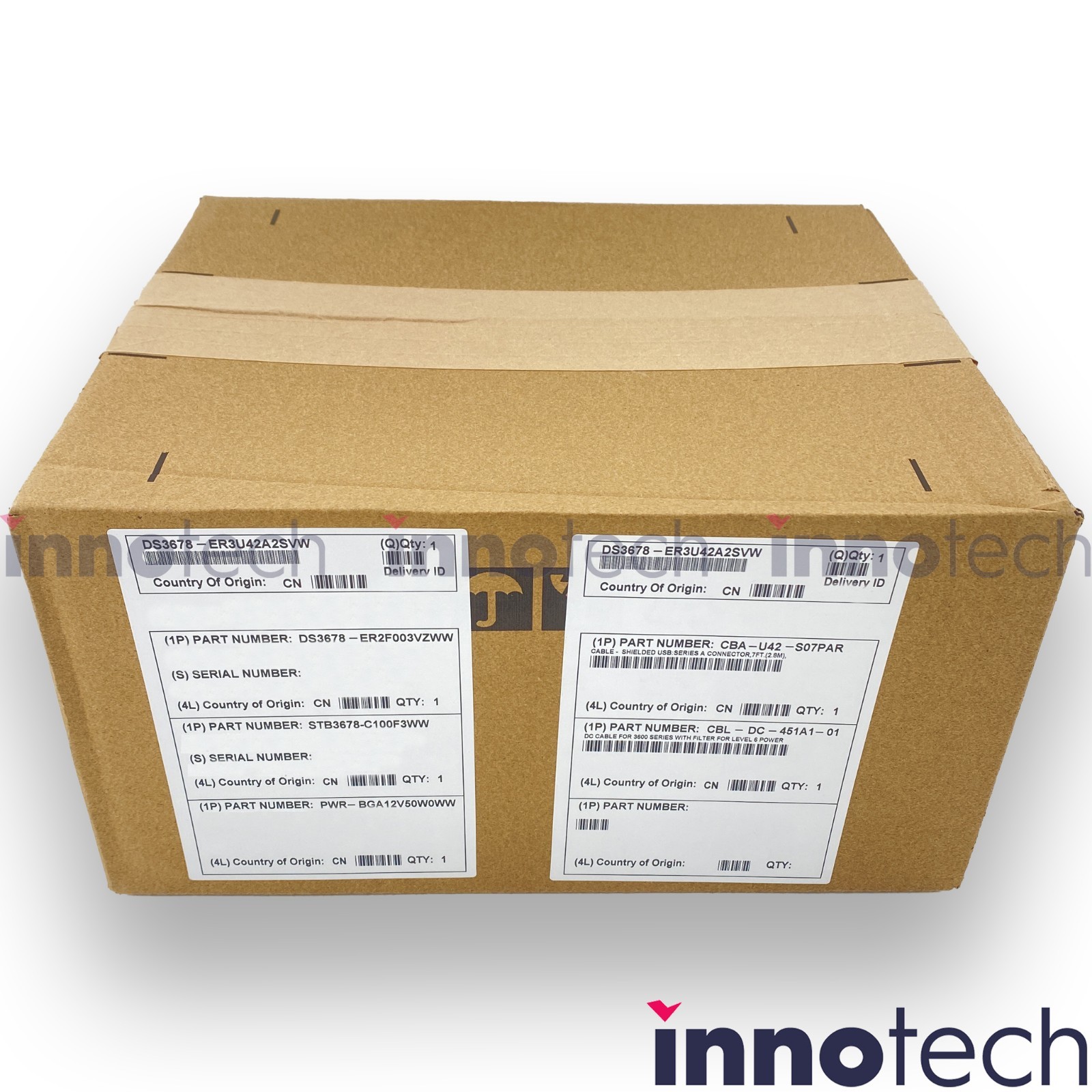 Zebra DS3678-ER3U42A2SVW Ultra-Rugged Barcode Scanner New Sealed