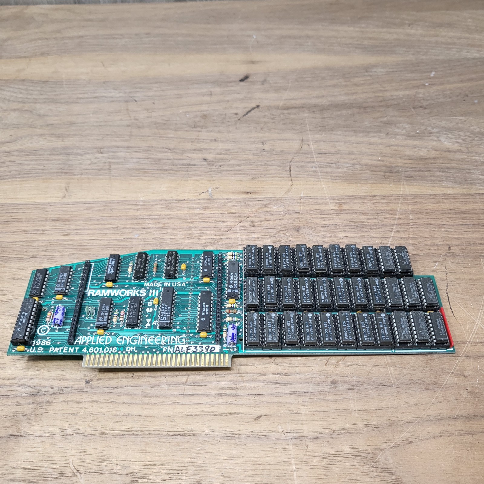 Applied Engineering RAMWorks III 1024 KB ALF3390 Memory Card Apple IIe Vintage