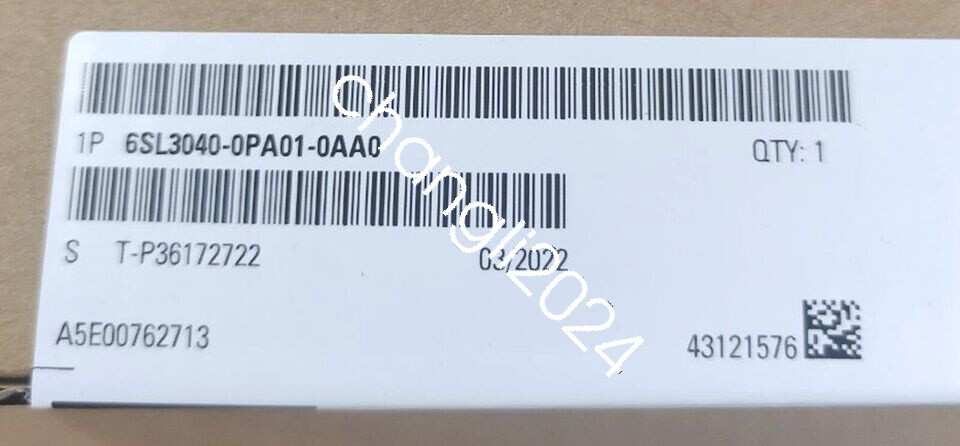 1PC New Siemens 6SL3040-0PA01-0AA0 Module Expedited Shipping