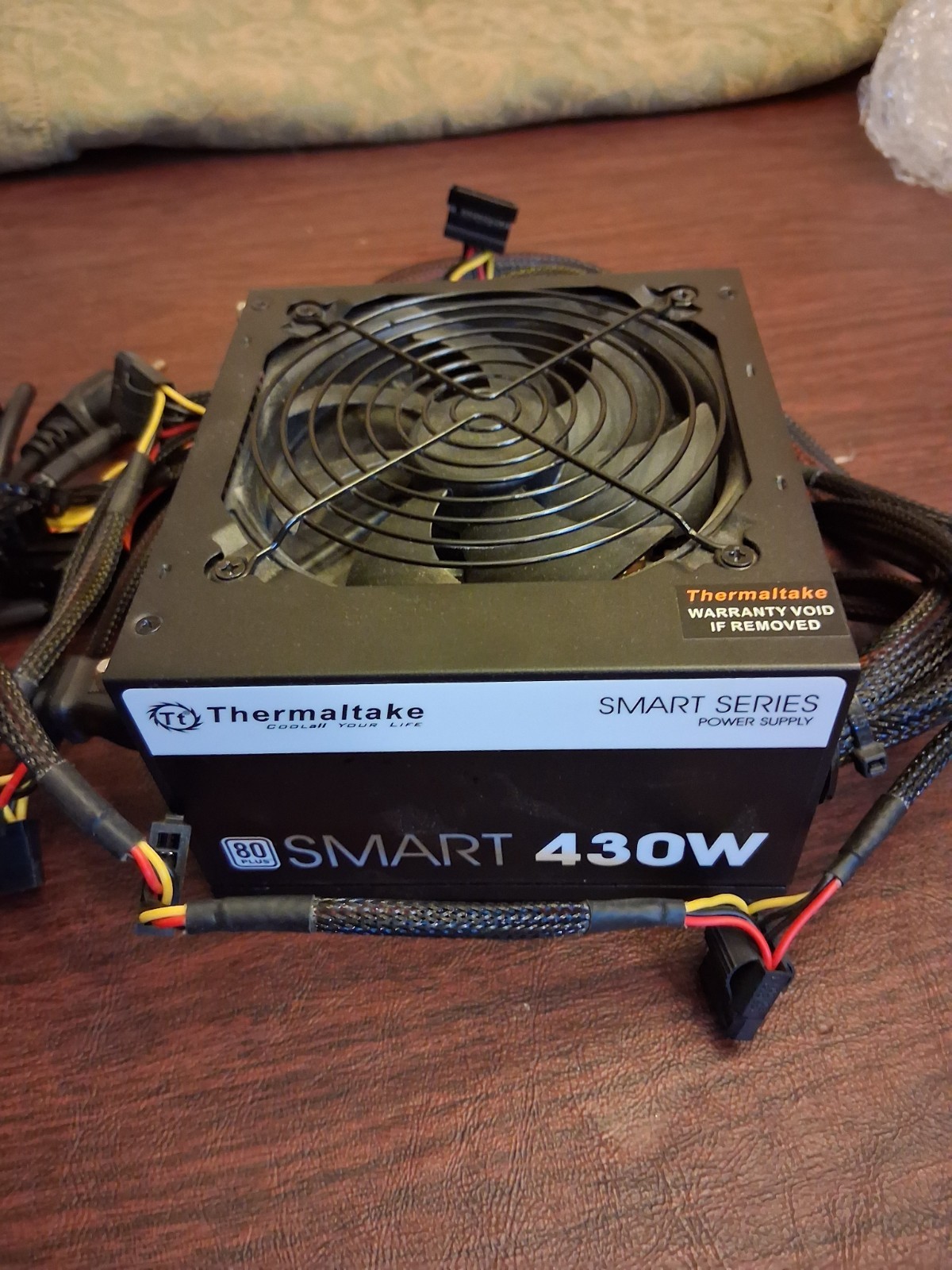 Thermaltake PS-SPD-0430NPCWUS-W Smart 430W Computer Power Supply & A/C Wall Cord