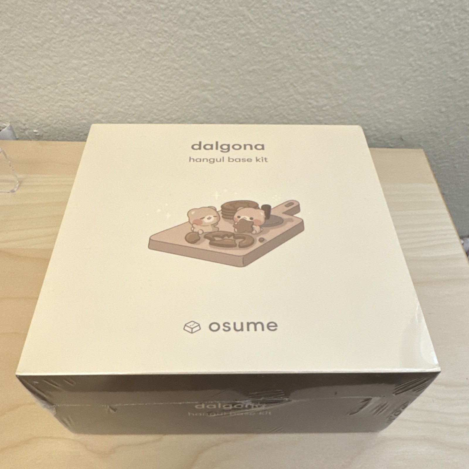 New Osume Dalgona Keycap Set | Hangul Base Kit