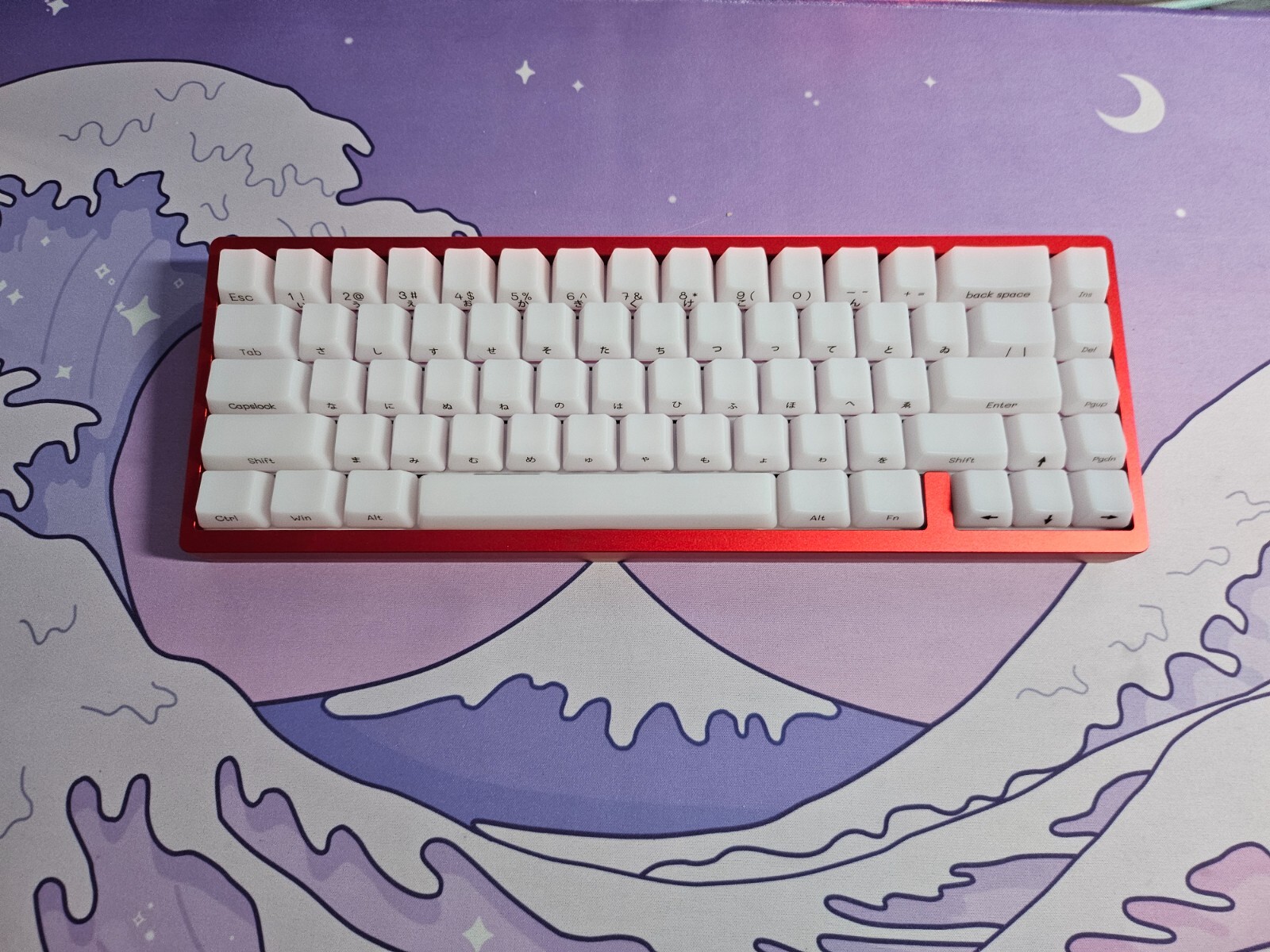 Lucky65 + WS Aurora Fog Switches || Custom Wireless Aluminum 65% Keyboard