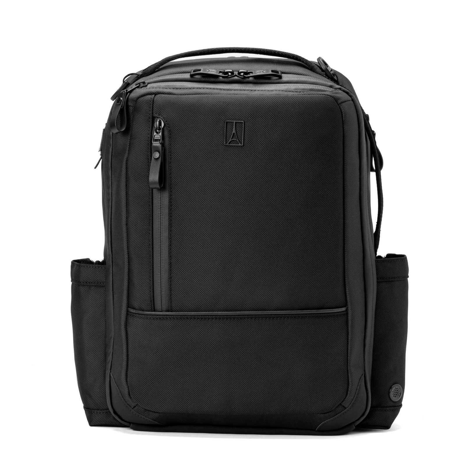 Travelpro Altitude Slim Expandable Laptop Backpack, Black, 20-24L Jet Black