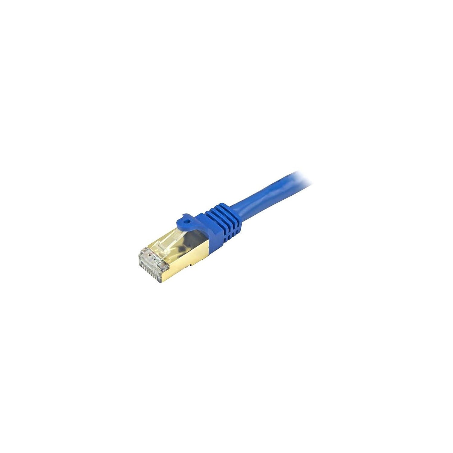 StarTech.com Cat6a Shielded Ethernet Cable, Snagless RJ45, Blue, 8 ft, 10