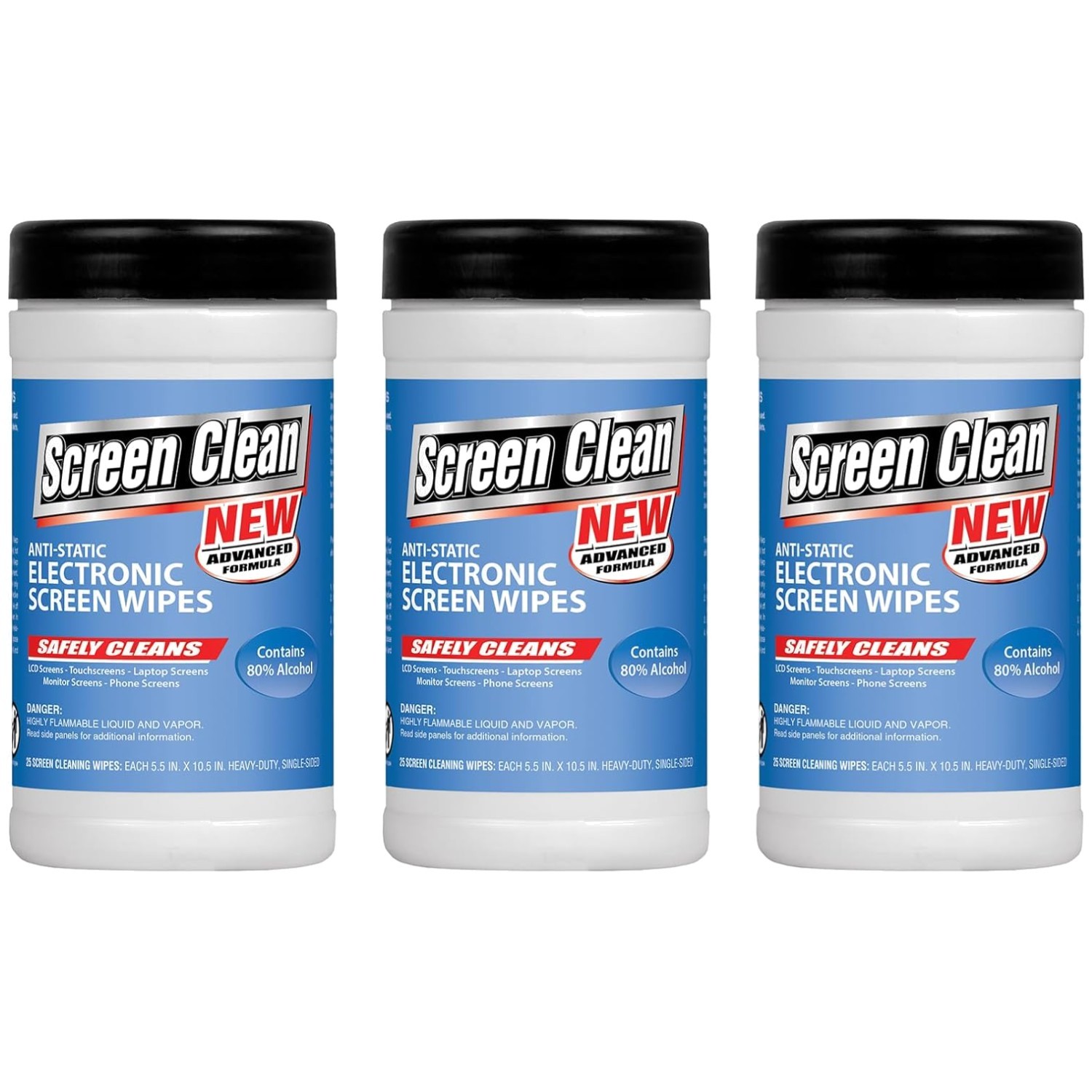 Professional-Grade Electronic Device Wipes 3 Pack