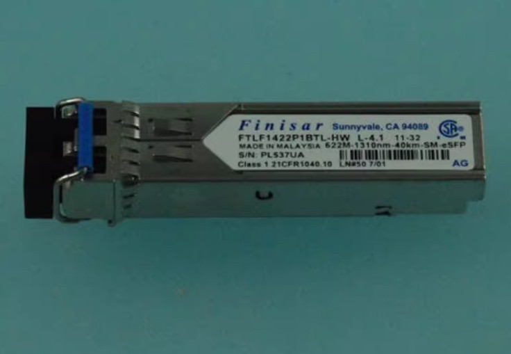 1Pcs Finisar FTLF1422P1BTL-HW 622M 40km Single-Mode SFP Transceiver