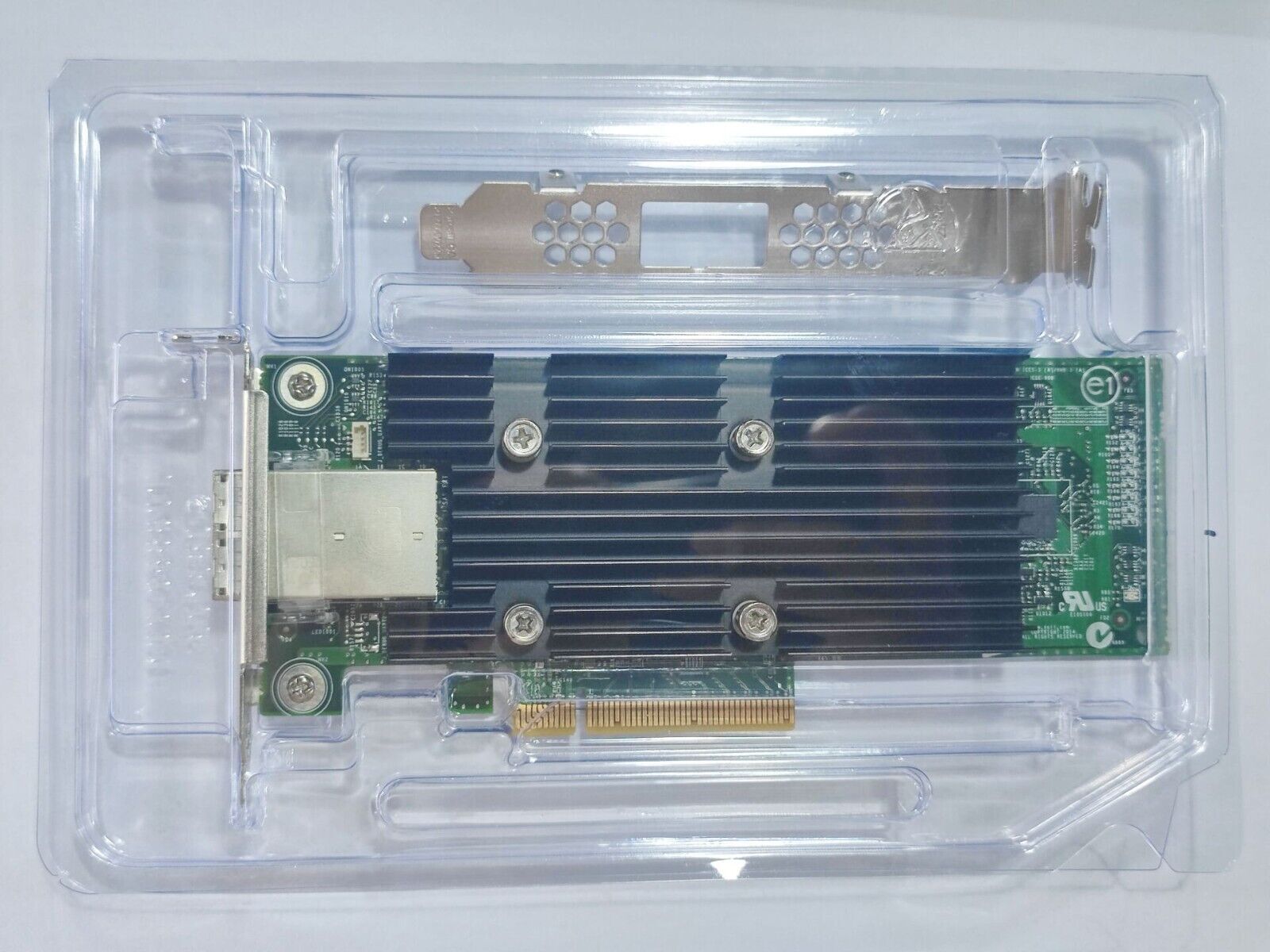 T93GD Dell LSI 9300-8e 12Gbps PCIe-x8 SAS External Controller IT Mode HBA JBOD