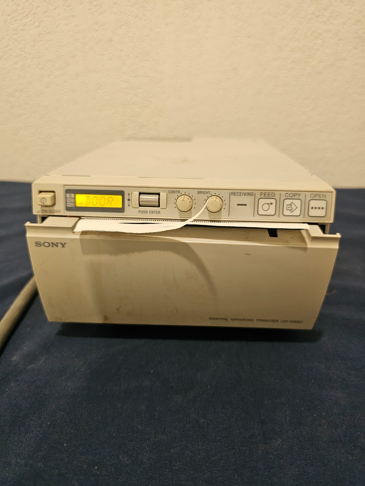 Sony UP-D897 Digital Photo Thermal Printer - TESTED, READ