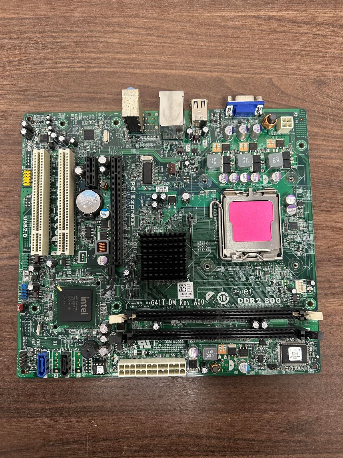 Motherboard DDR2 SDRAM Intel Core 2 Duo Socket LGA775 Dell Inspiron 537