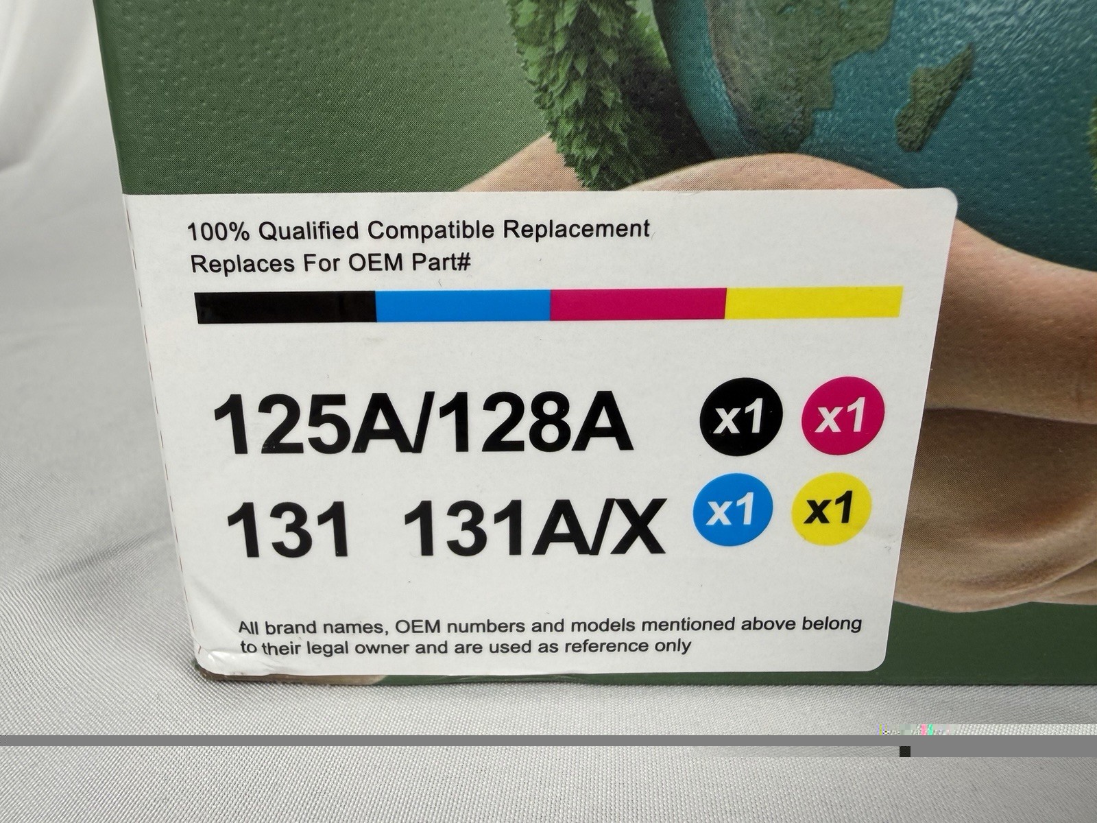 New Compatible Toner Cartridge Set for HP 125A 128A 131A 131X Multi-Pack CMYK