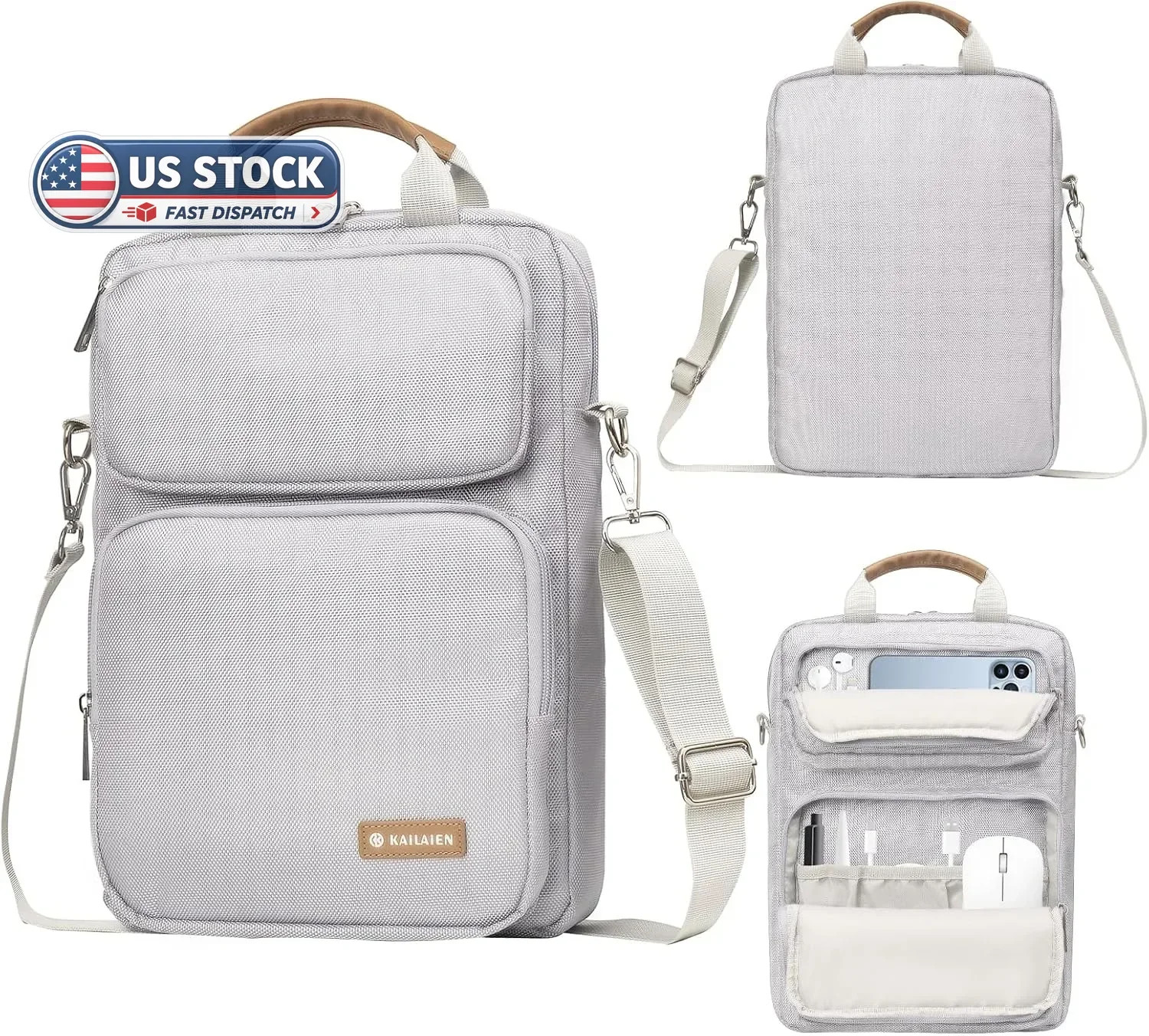 10-13 Inch Tablet Sleeve Bag, Ipad Bag for 13 In/11 in New iPad Pro M4 & 13 in A