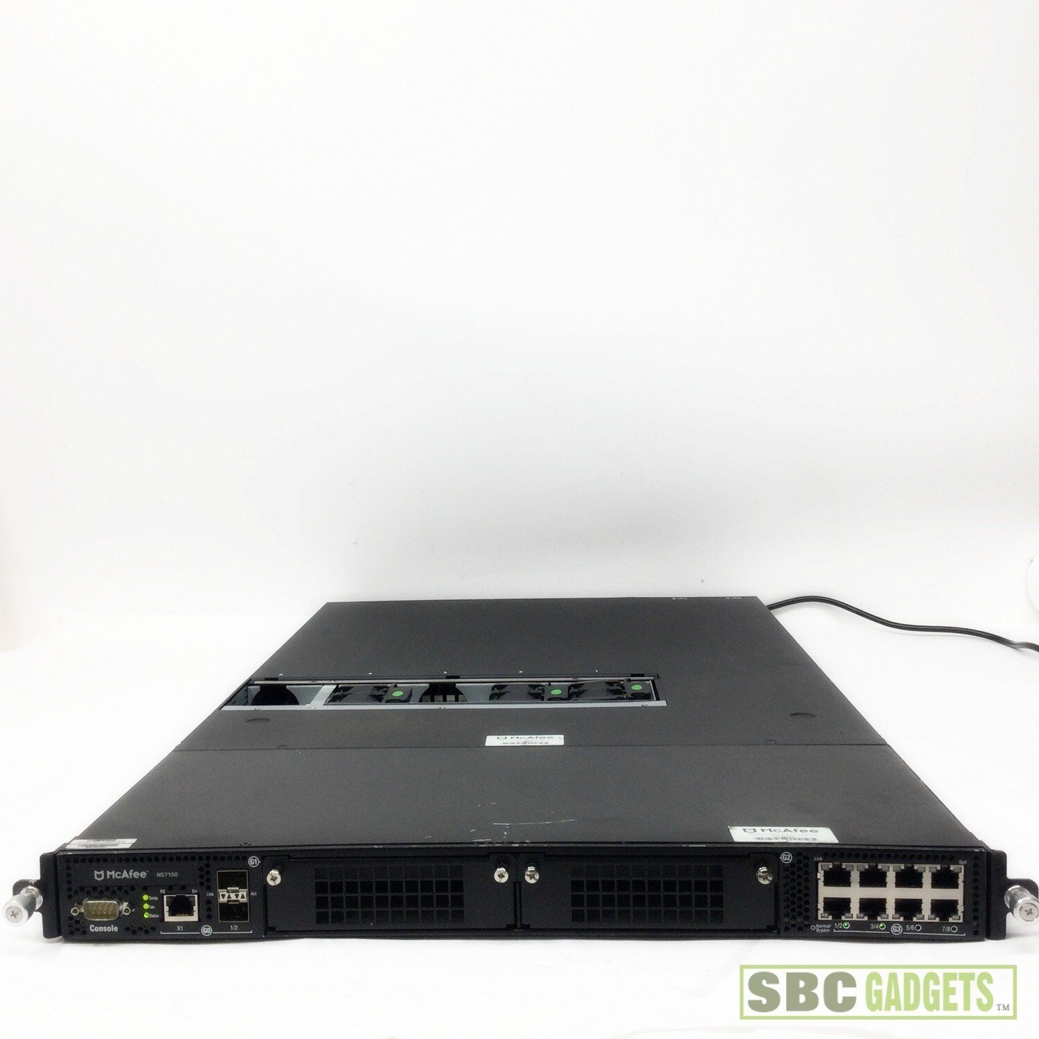 McAfee Network Security Manager NS7150 Network Security Sensor Appliance *READ*