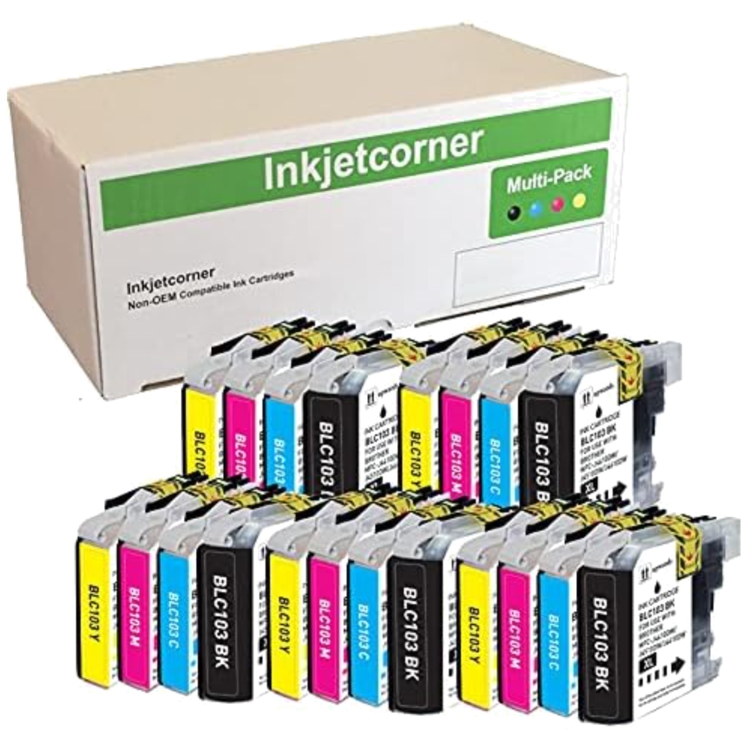 20-Pack Ink Cartridges for MFC-J450DW & More