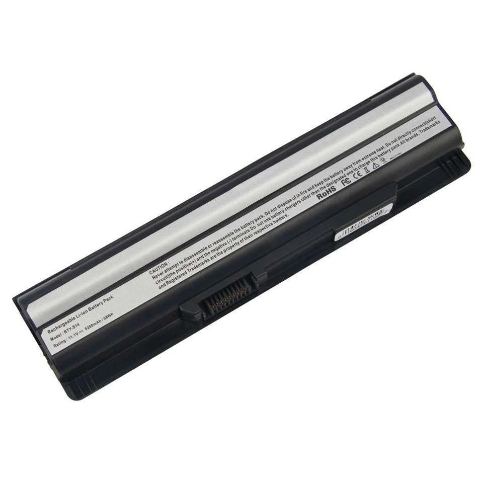 New 6 Cell Battery For MSI GE60 GE70 Series CR41 CX61 CR70 BTY-S14 BTY-S15 