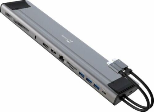 J5Create 12-in-1 Function M.2 NVMe USB-C JCD552 3.2 Gen 2 Docking Station-NEW