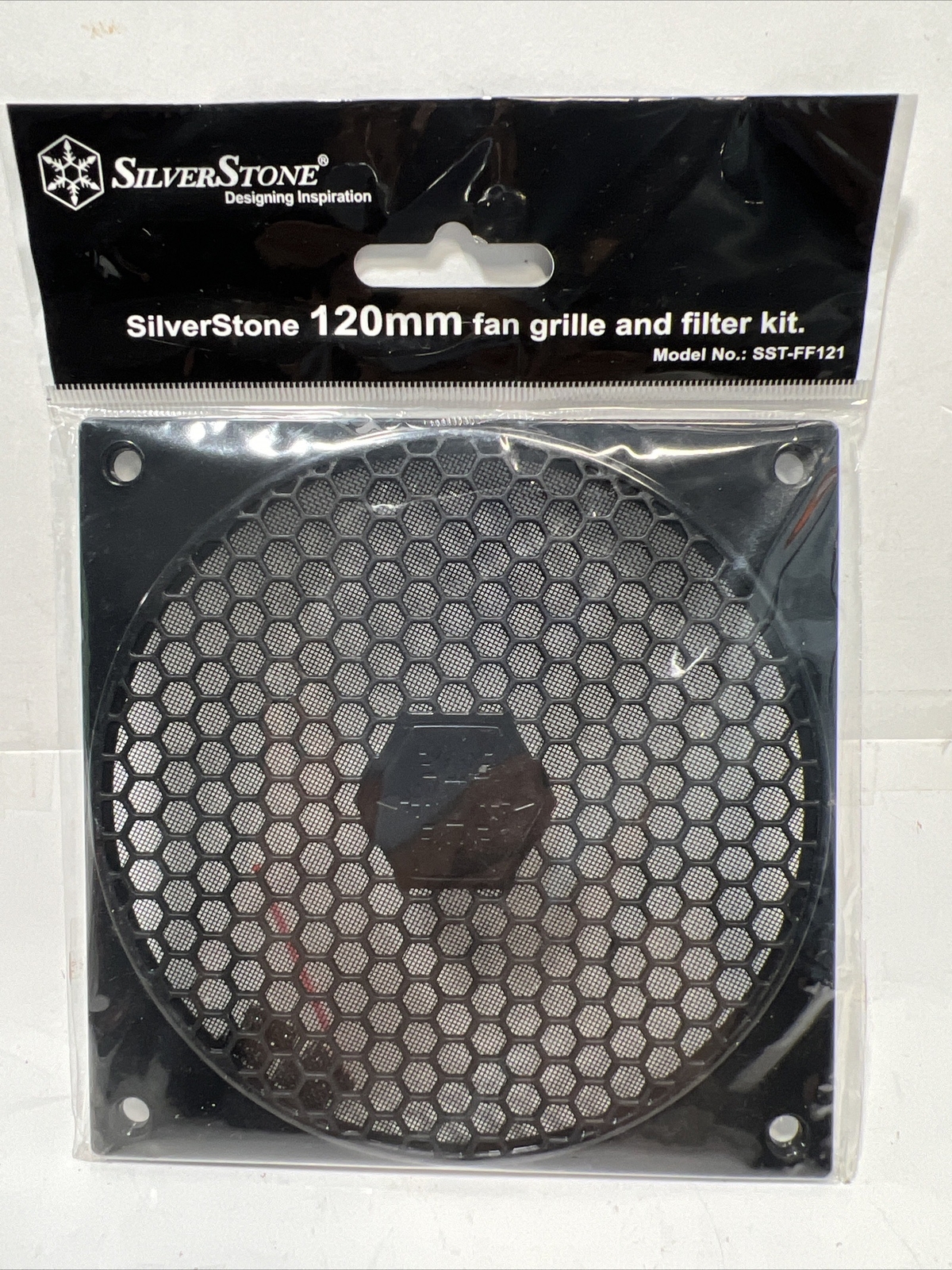 SilverStone Model: SST-FF121 , 120mm Fan Grille and Filter Kit  With Screws