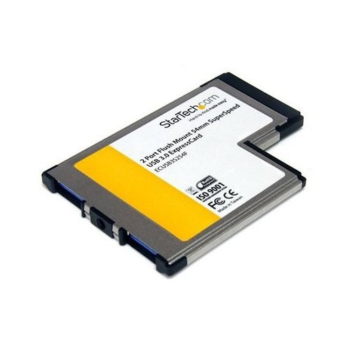 StarTech ECUSB3S254F 2 Port USB 3.0 ExpressCard Adapter