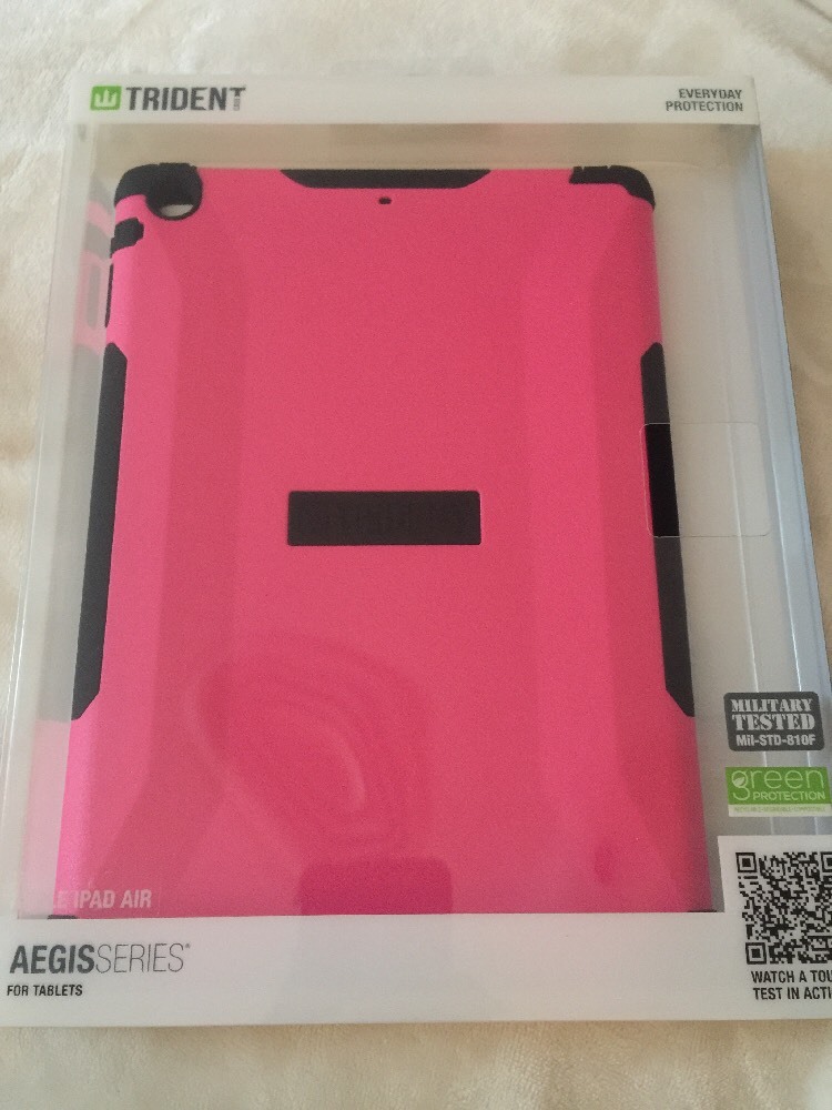 New Trident AEGIS Series For Apple iPad Air iPad 5 Pink & Black