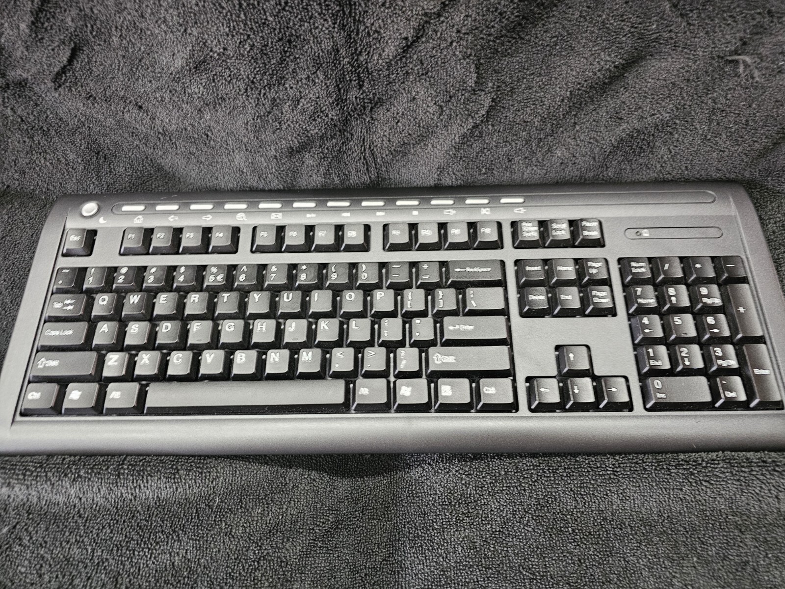 Microinv KB982W Wireless Desktop Keyboard w/o Dongle. Clean & Tested