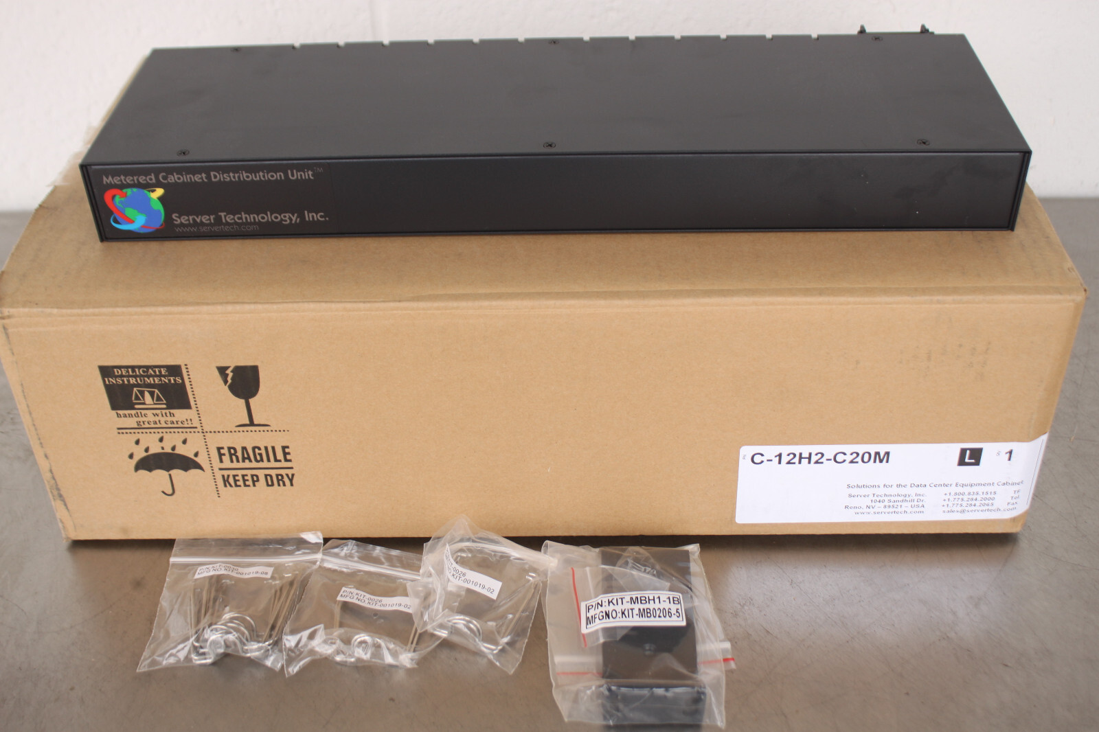 NEW Server Technology Metered PDU C-12H2-C20M