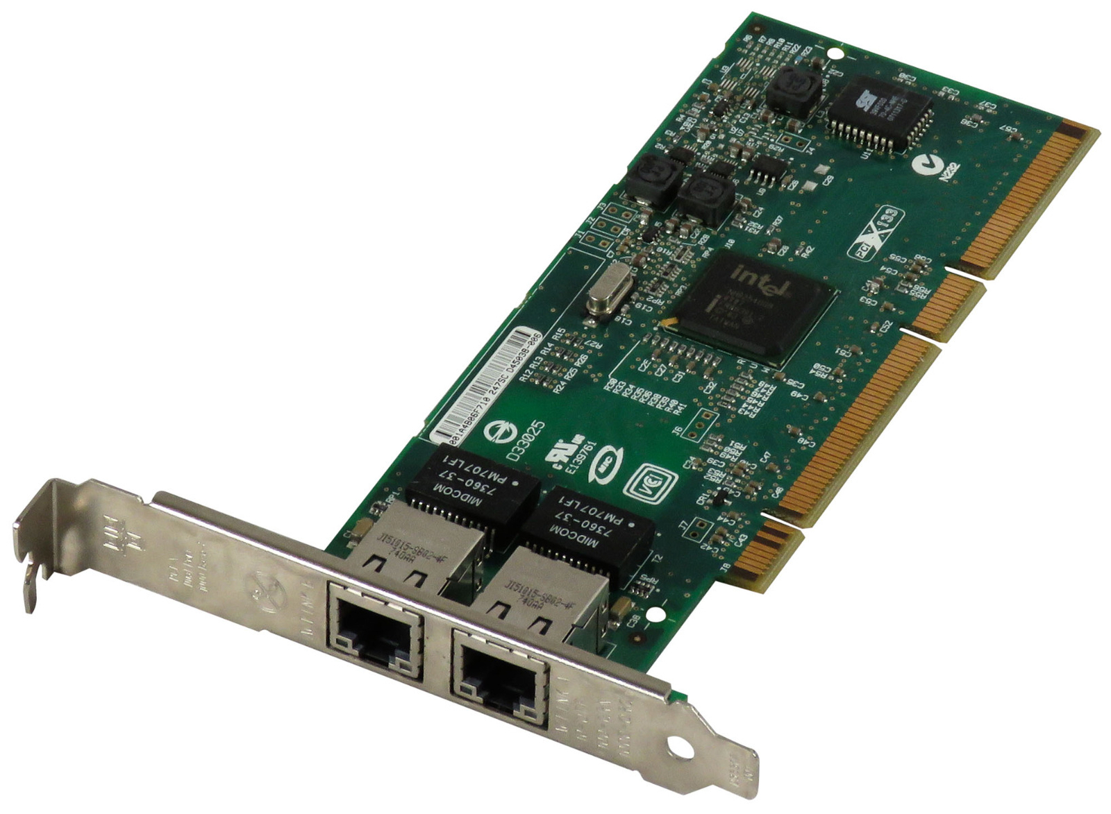 HP A7012-60601 Network Card 1Gbs Dual Port PCI-X NIC D45038-006