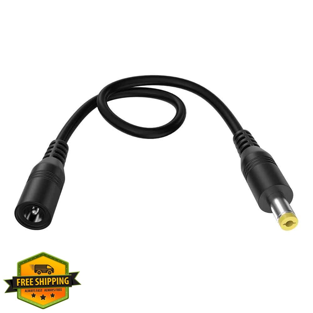 Basicvolt 5.5 2.1mm Reverse Polarity Converter Cable