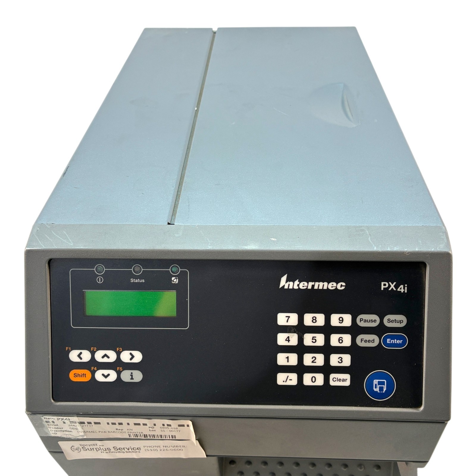 Intermec PX4i High Performance Industrial Thermal Barcode Label Printer