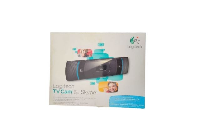 Logitech TV Cam HD Webcam 720p Widescreen for Video Calls & Streaming Black