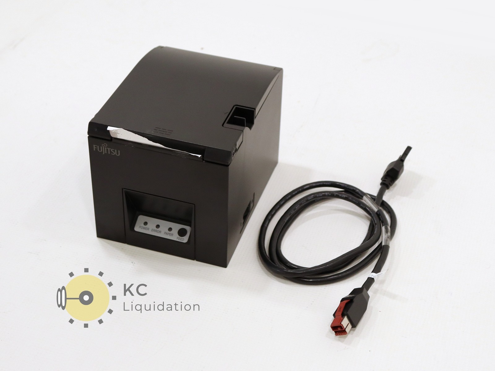 Fujitsu FP-2100 Thermal Receipt Label Printer KA02093-D165 Black