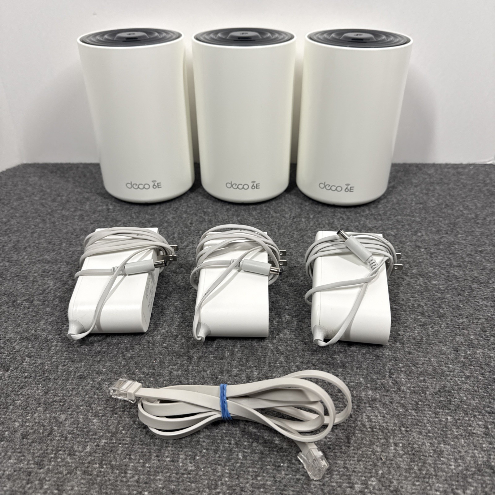 TP-Link Deco XE75 AXE5400 Tri-Band WiFi 6E Mesh System 3 Pack Whole Home Router