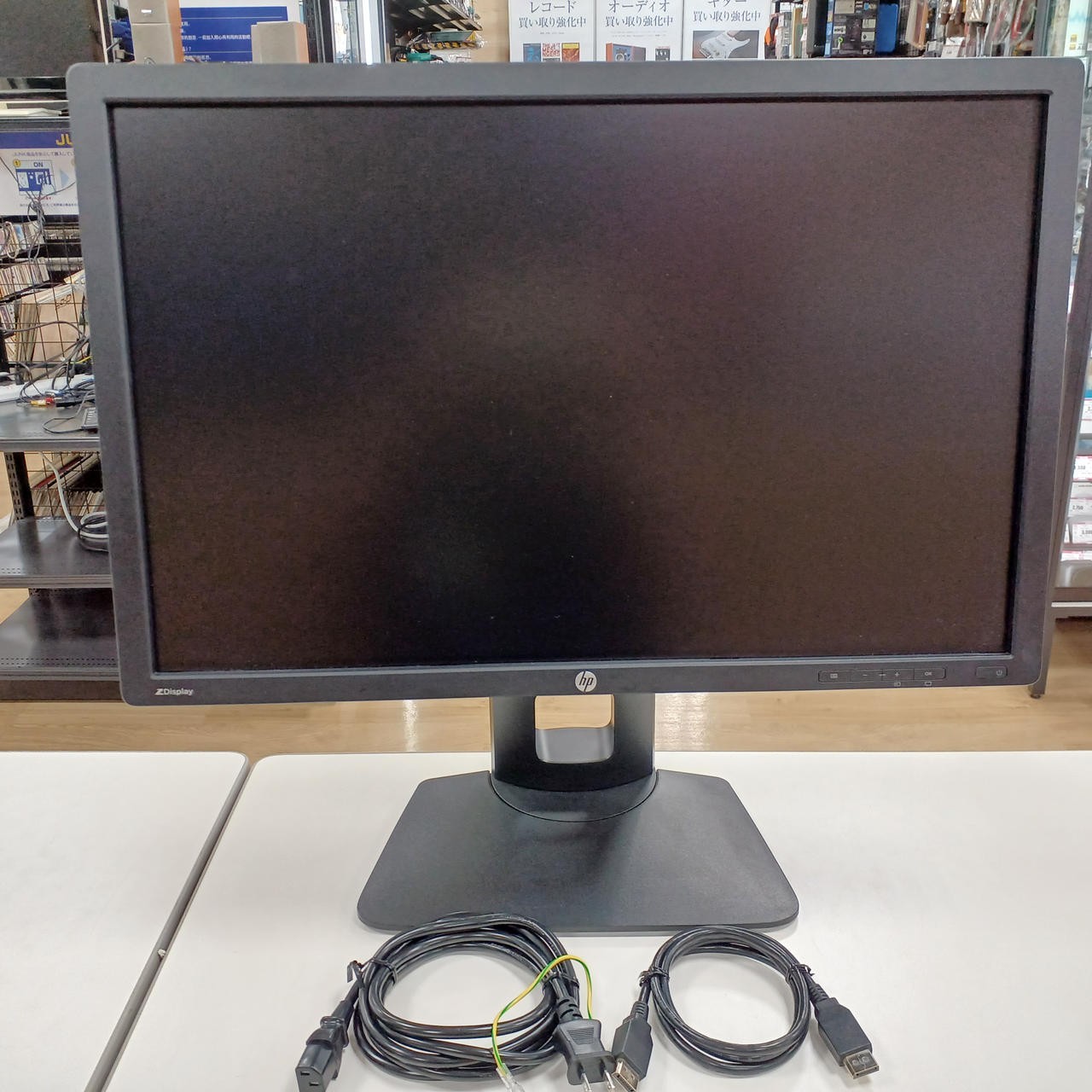 HP PC Monitor 24 Inch IPS Panel Non-Glare 1920x1080 75Hz HDMI DP D-Sub Used Z24I