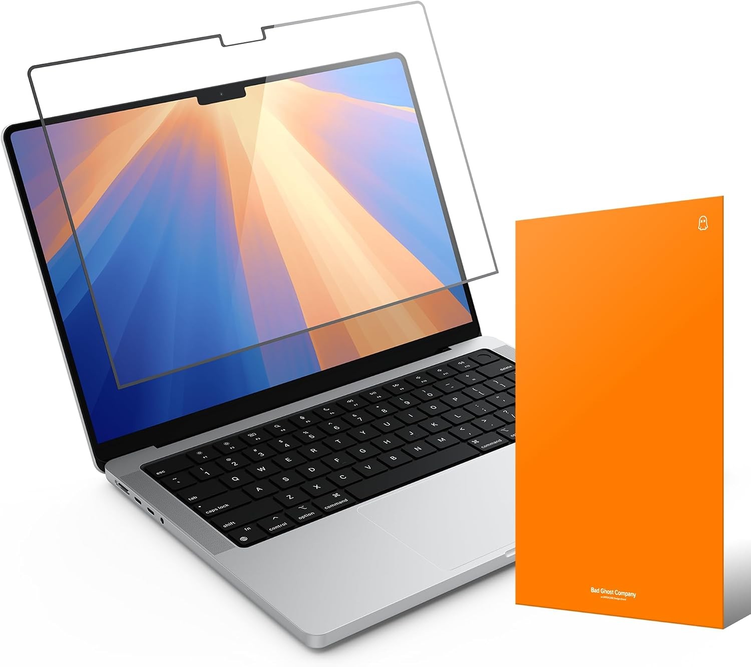 Ultra Thin Clear Screen Protector GhostView Premium Air-ttach for 2022+ MacBook