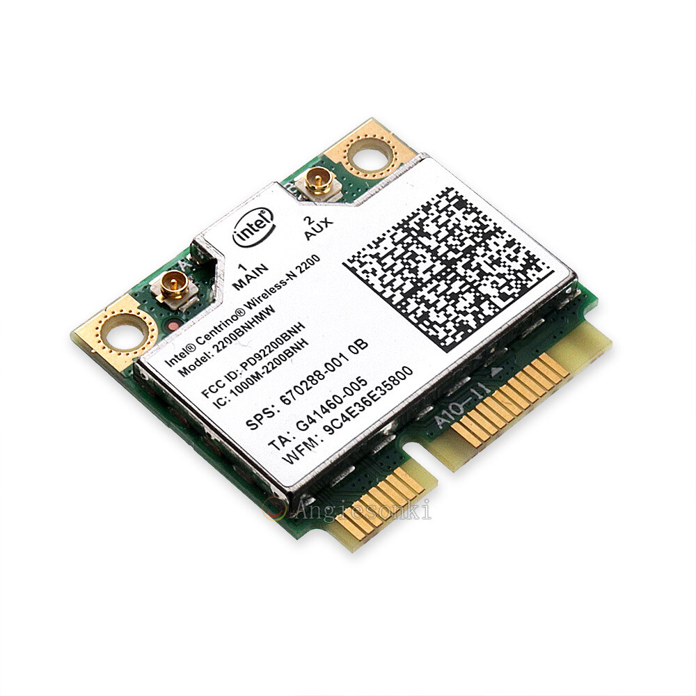 Intel 2200BNHMW 2200BGN Wi-Fi Adapter Half Mini PCI-e Wireless Wifi Wlan card