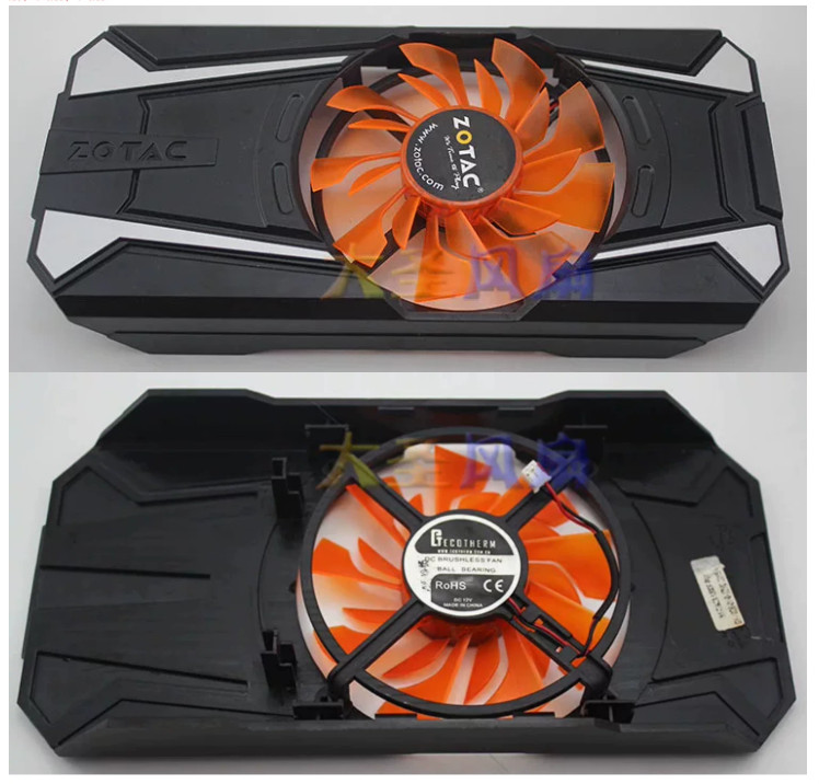 Graphics Card Fan For ZOTAC Gtx750ti Thunderbolt plus Thunder TSI PA Version