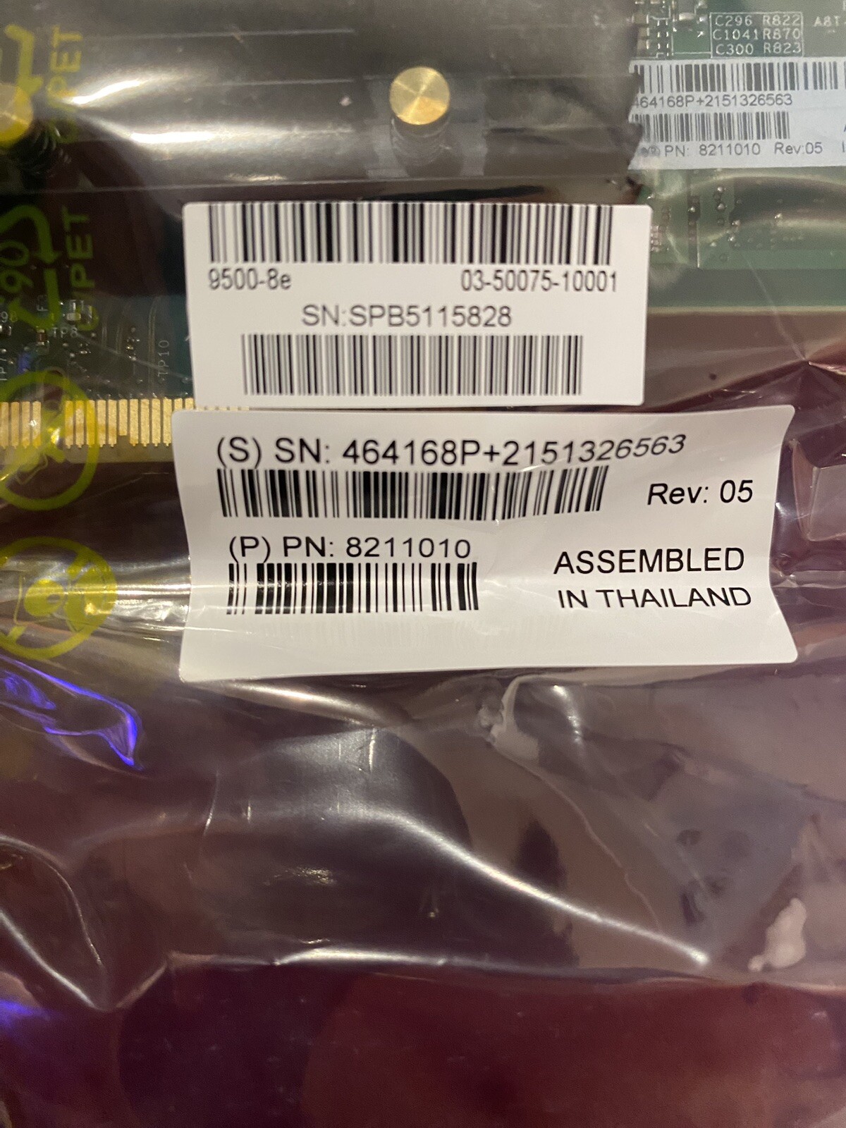 PCIe Card - Avago Technologies 12 Gb/s SAS/SATA/PCIe (NVMe) Tri-Mode HBA (50075)