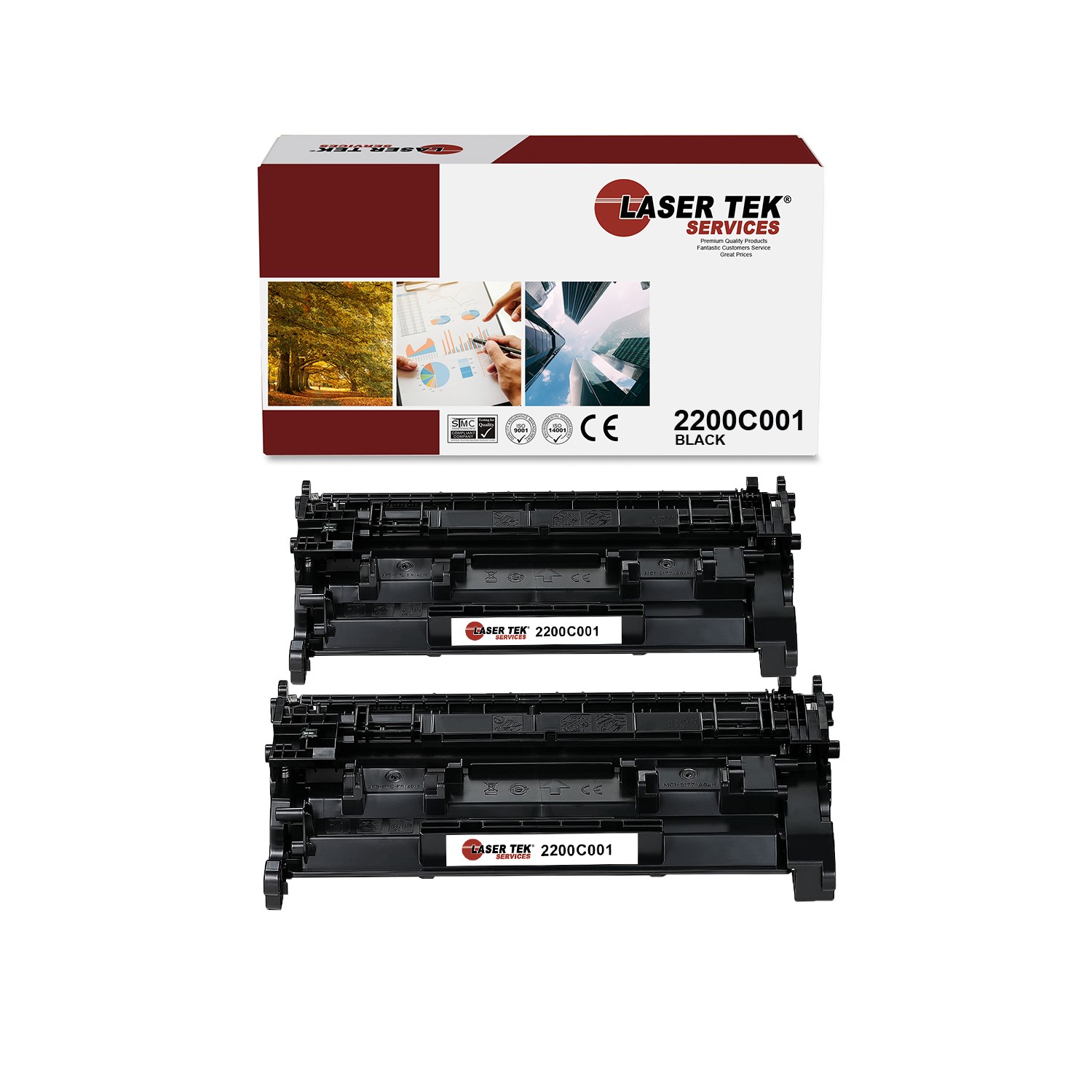 2Pk LTS 052 2199C001 Black Compatible for Canon ImageClass MF426dw Toner