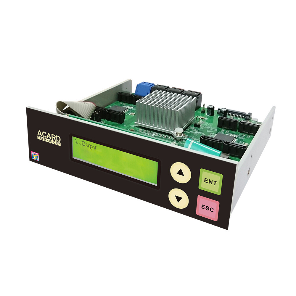 Acard 1 to 15 CD DVD Burner Disc Duplicator Controller + SATA cables ACARD-15T-R
