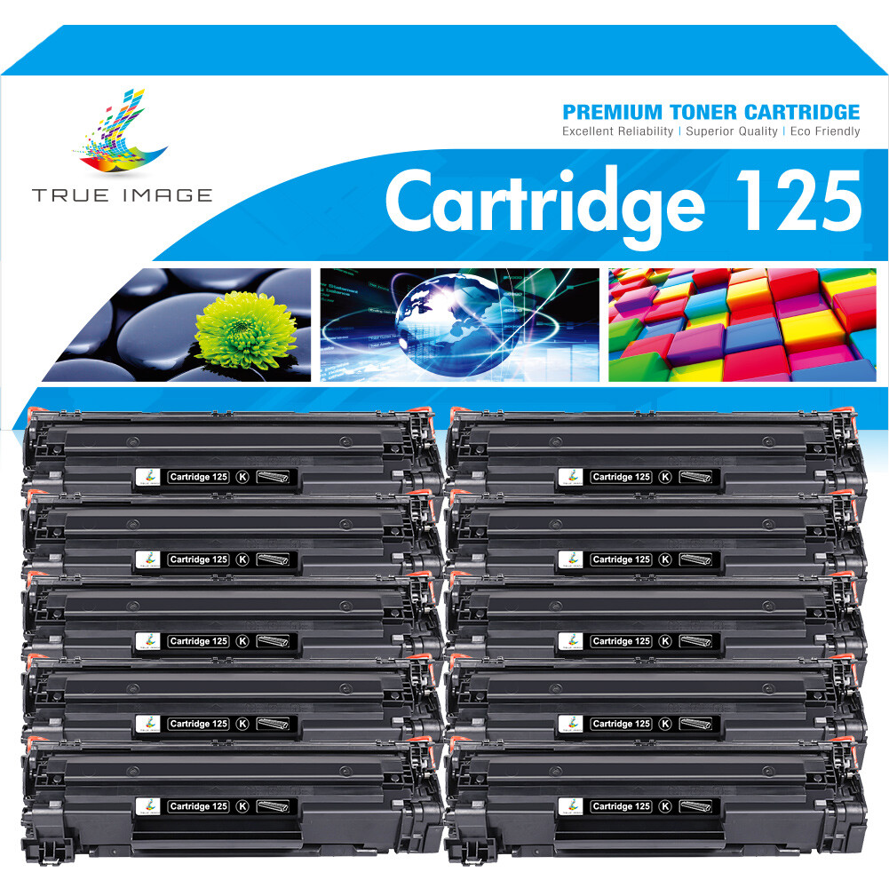 10 Pack 125 Toner Cartridge For Canon 125 ImageClass MF3010 LBP6000 LBP6030w