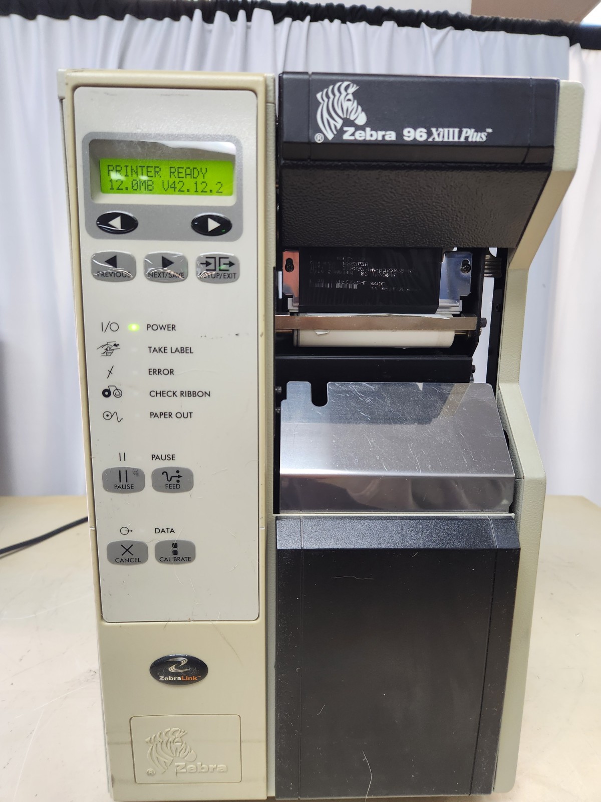 Zebra 90XiIII Plus Thermal Label Printer, 096-741-00001