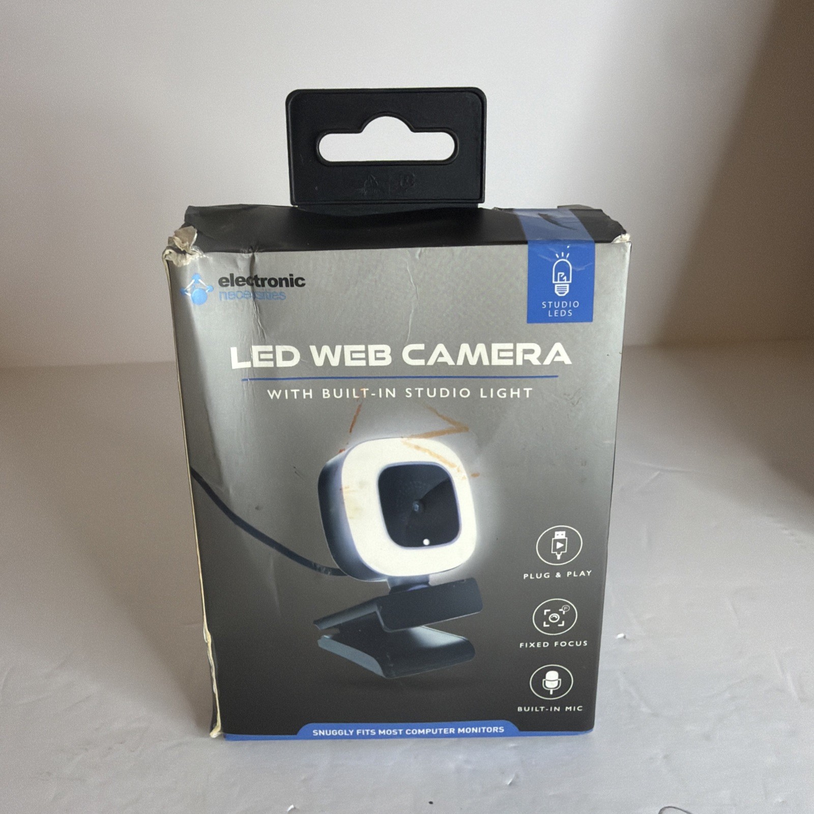 Electronic Necessities LED Web Camera With Built-in Studio Light
