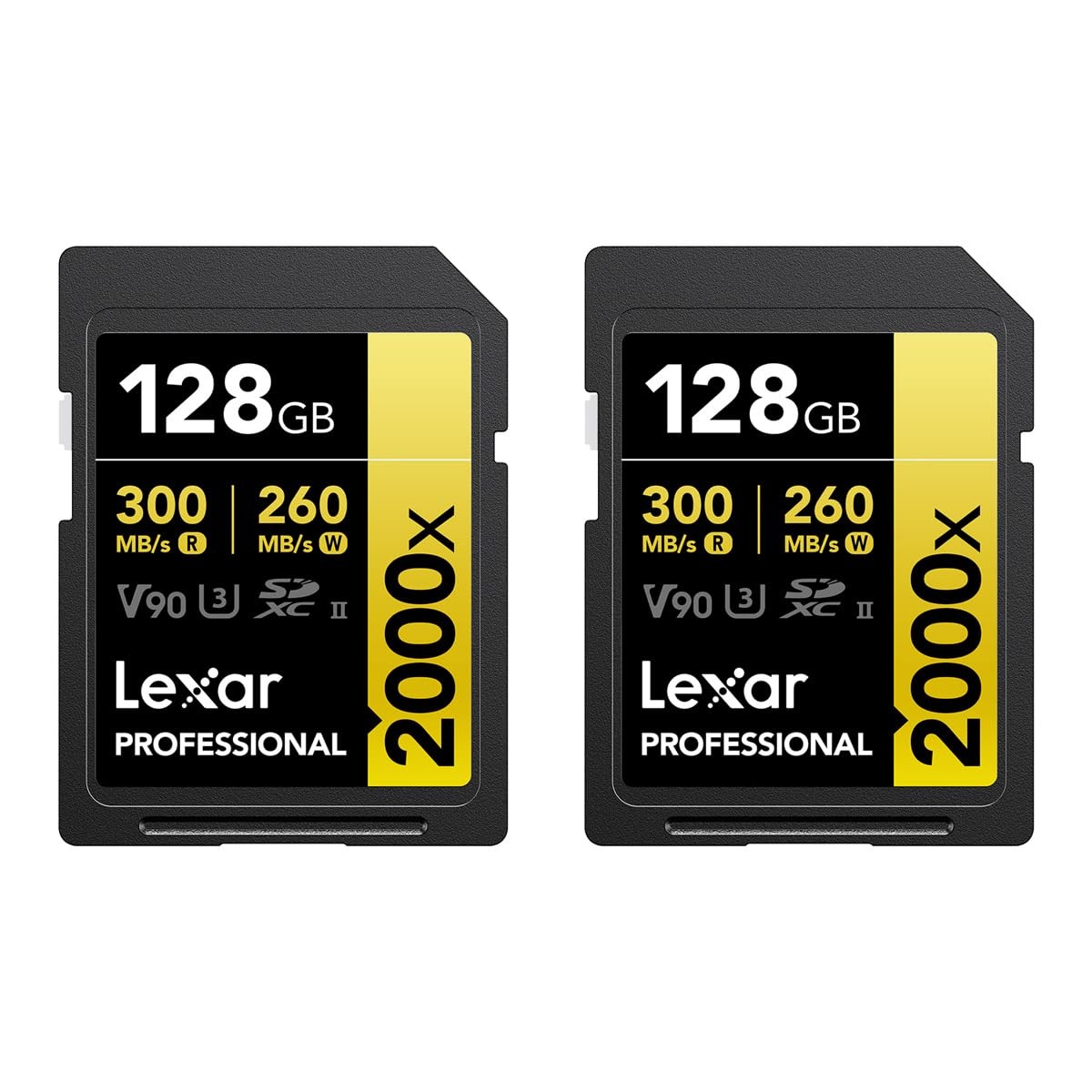Lexar LSD2000128GB2NNU Professional Sdxc Memory Card 2000x 128gb Class 10 V90...